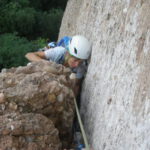 Disfrutando de la roca rota